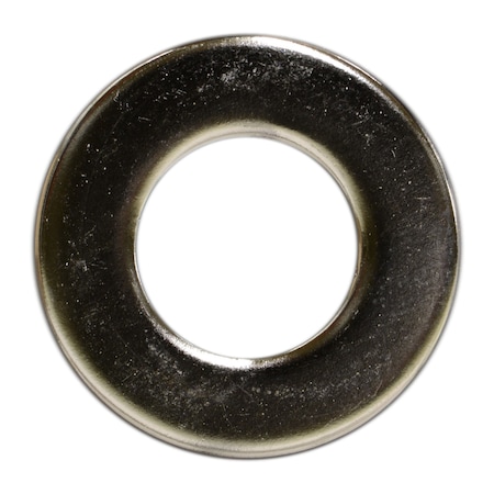 Midwest Fastener Flat Washer, For Screw Size 7/16" , 18-8 Stainless Steel Polished Finish, 6 PK 33454